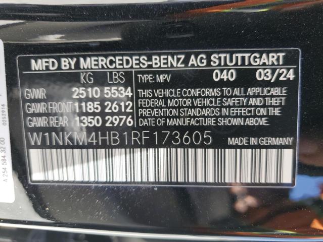 2024 Mercedes-Benz Glc 300 4Matic VIN: W1NKM4HB1RF173605 Lot: 58993674