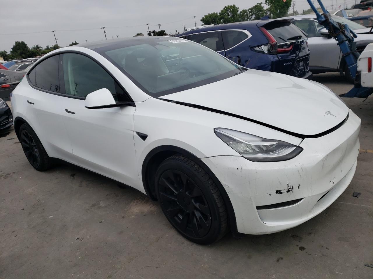 2021 Tesla Model Y vin: 5YJYGAEEXMF217622