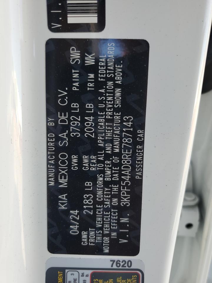 3KPF54AD8RE787143 2024 Kia Forte Gt Line