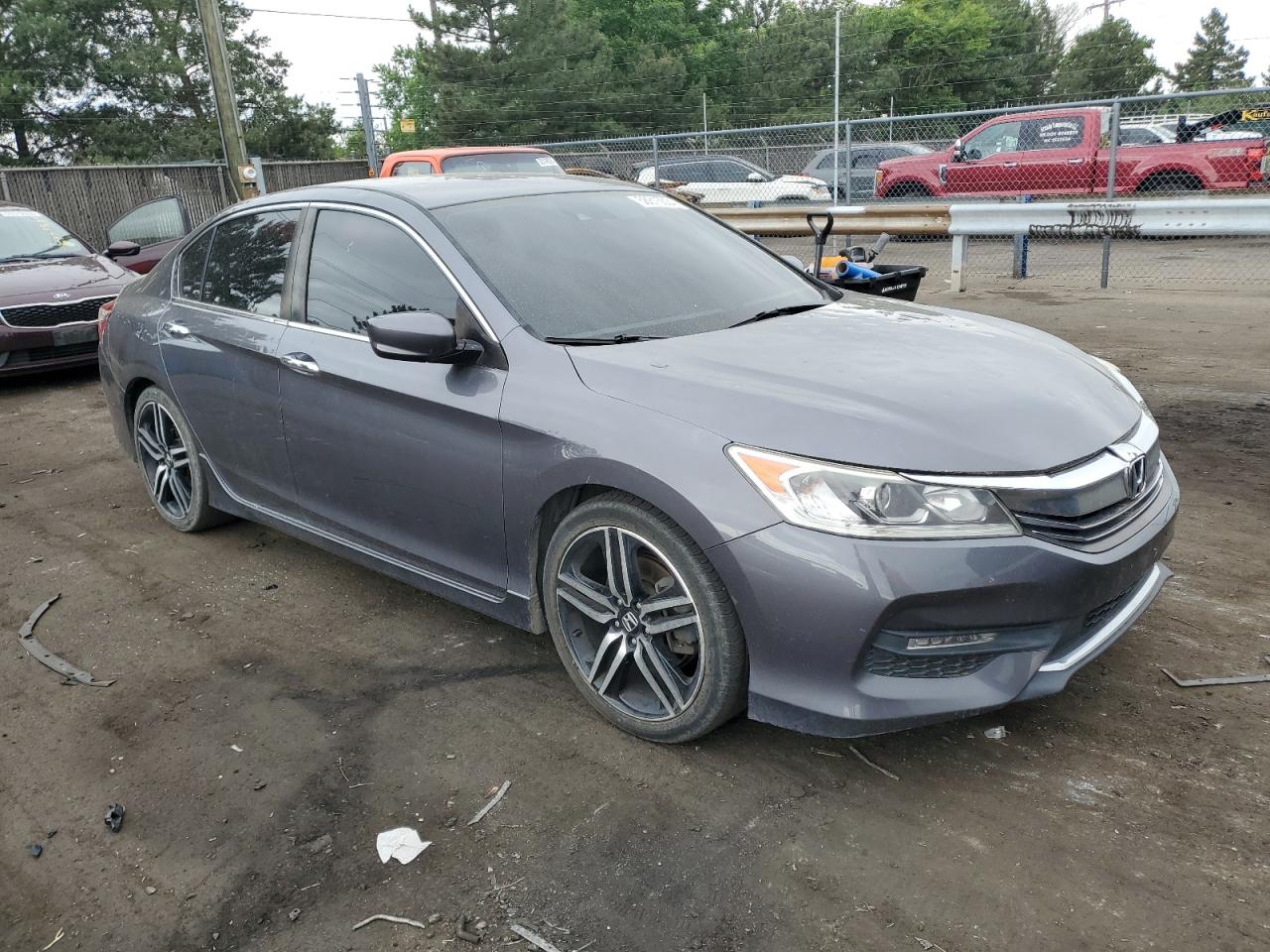 2016 Honda Accord Sport vin: 1HGCR2F65GA221271