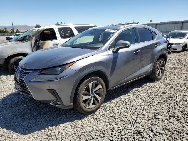 LEXUS NX 300H 2018 charcoal  hybrid engine JTJBJRBZ2J2082029 photo #1