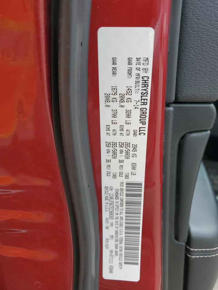 1C4RJFBG7EC568365 2014 Jeep Grand Cherokee Limited