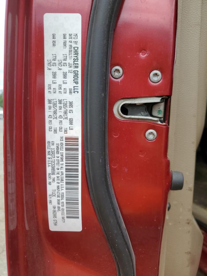 1C6RD7LT2CS308586 2012 Dodge Ram 1500 Slt