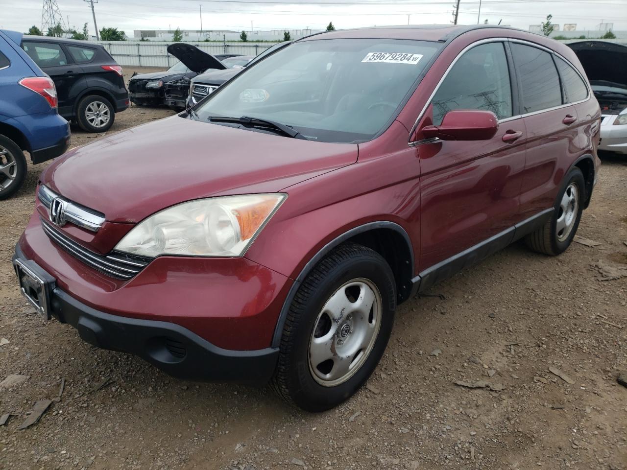 5J6RE48758L033162 2008 Honda Cr-V Exl