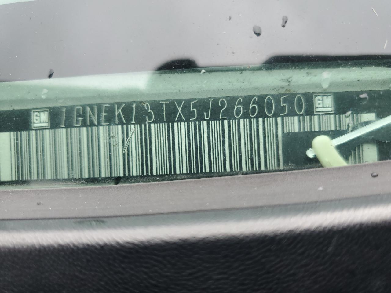 1GNEK13TX5J266050 2005 Chevrolet Tahoe K1500