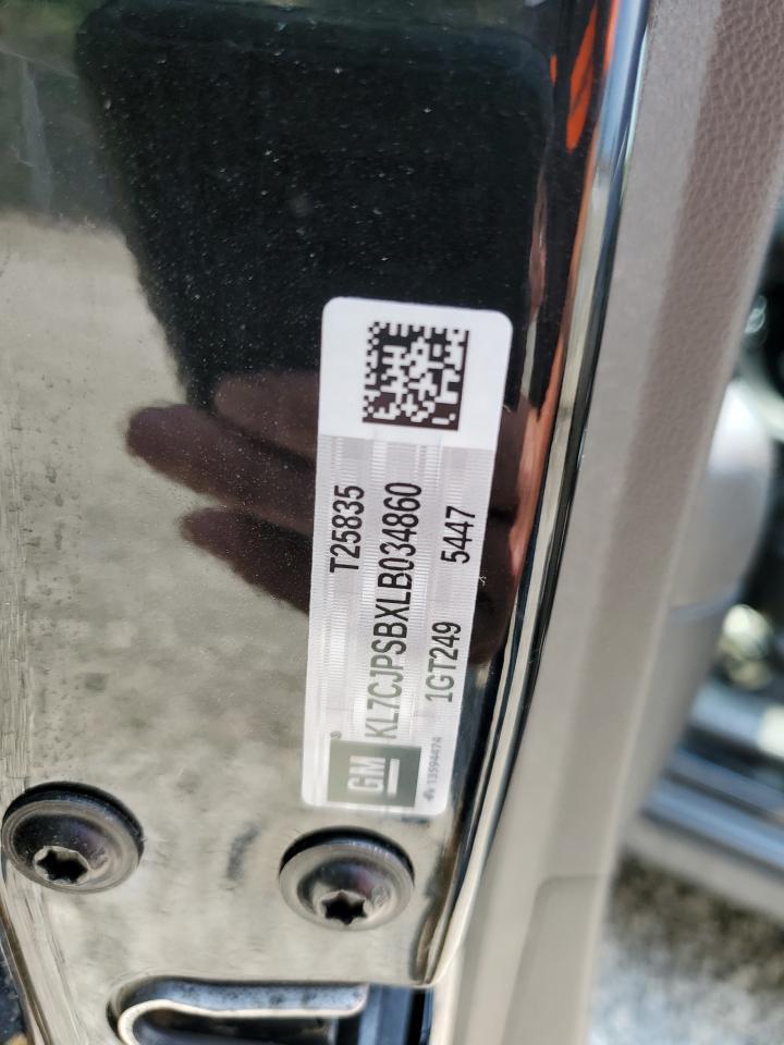 KL7CJPSBXLB034860 2020 Chevrolet Trax 1Lt