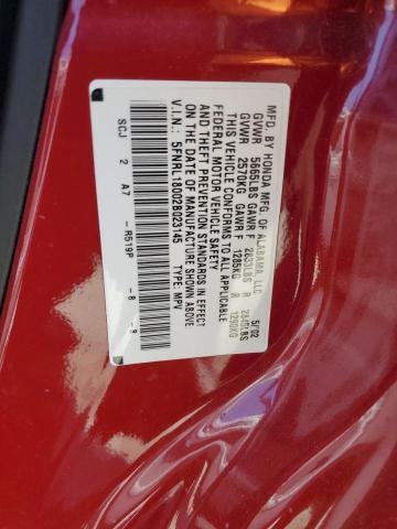 2002 Honda Odyssey Exl VIN: 5FNRL18002B023145 Lot: 58864834