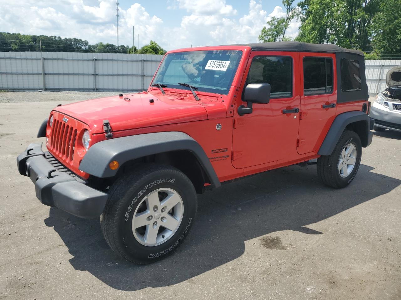 2018 Jeep Wrangler vin: NCS105855