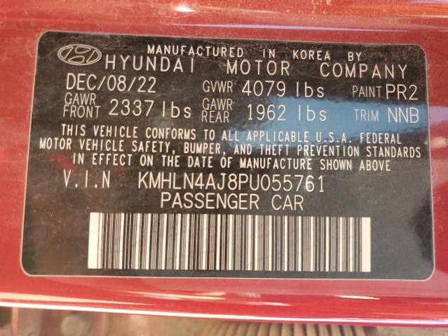 KMHLN4AJ8PU055761 2023 HYUNDAI ELANTRA - Image 12