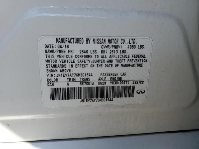 2016 Infiniti Q50 Premium VIN: JN1EV7AP7GM301544 Lot: 57681884