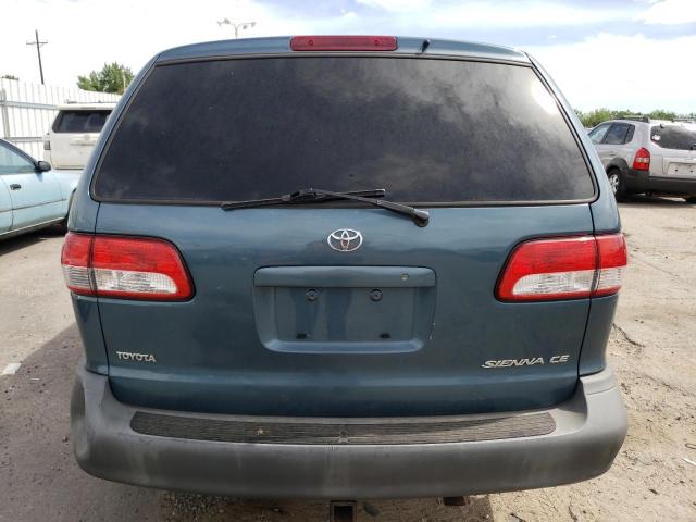 2001 Toyota Sienna Ce VIN: 4T3ZF19C31U345156 Lot: 57329624