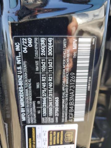 2022 MERCEDES-BENZ GLE 350 - 4JGFB4JB3NA731269