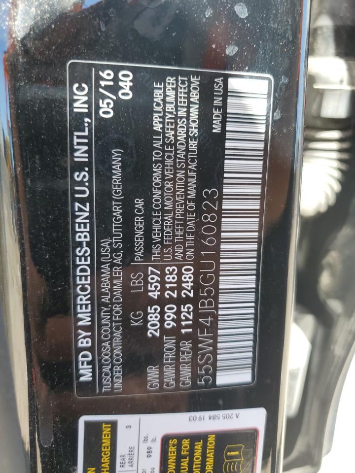 55SWF4JB5GU160823 2016 Mercedes-Benz C 300