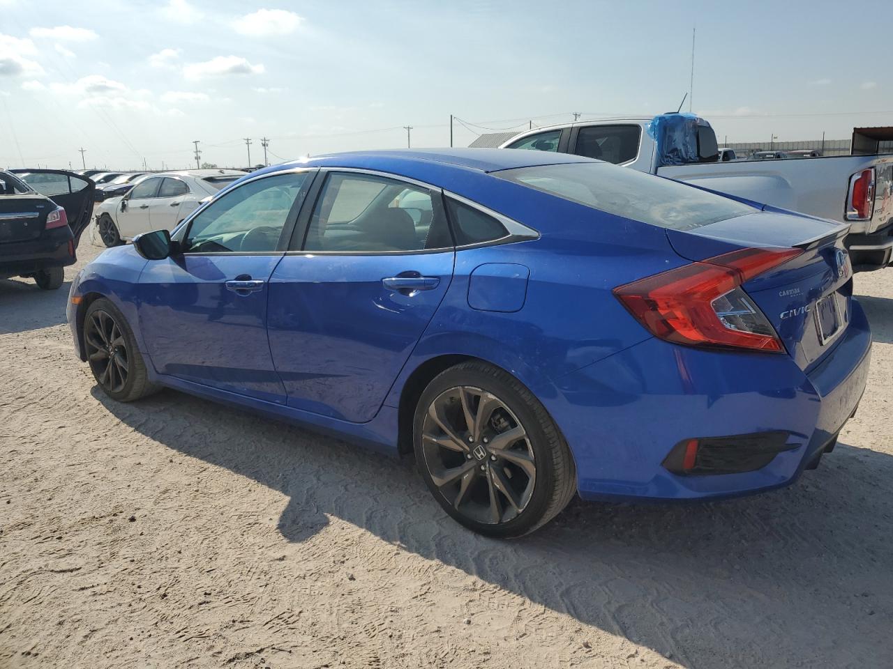 Lot #2701413619 2019 HONDA CIVIC SPOR