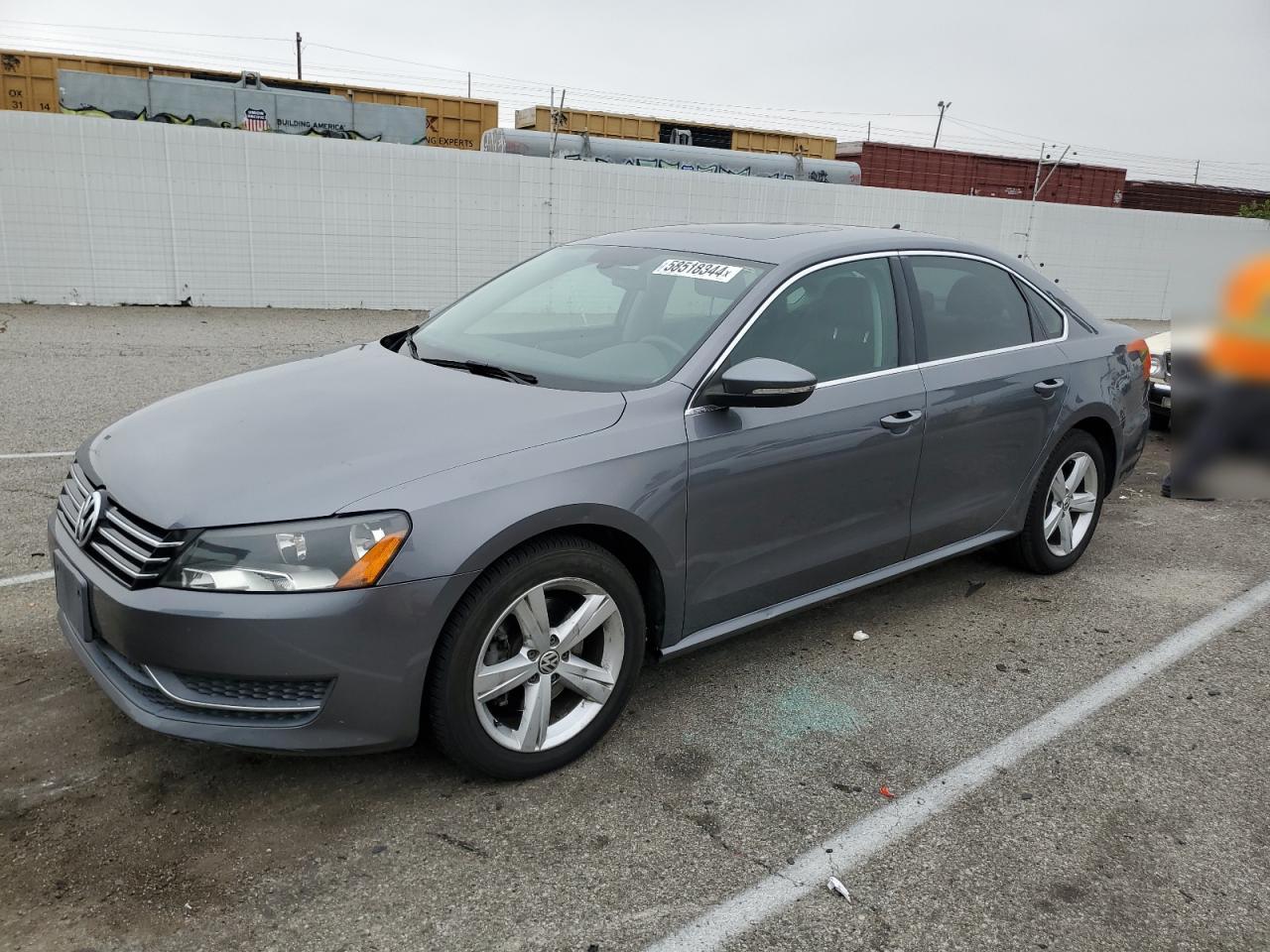 2012 Volkswagen Passat Se vin: 1VWBP7A34CC028793