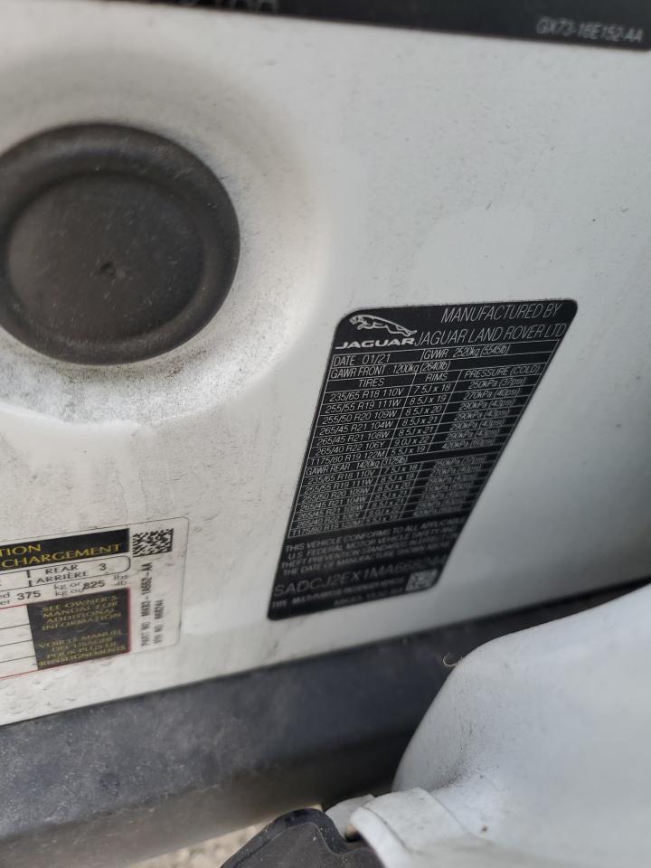 SADCJ2EX1MA668244 2021 Jaguar F-Pace S