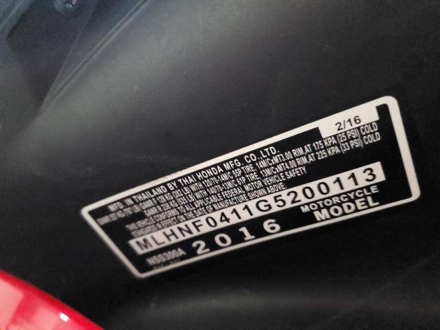 2016 HONDA NSS300 A MLHNF0411G5200113