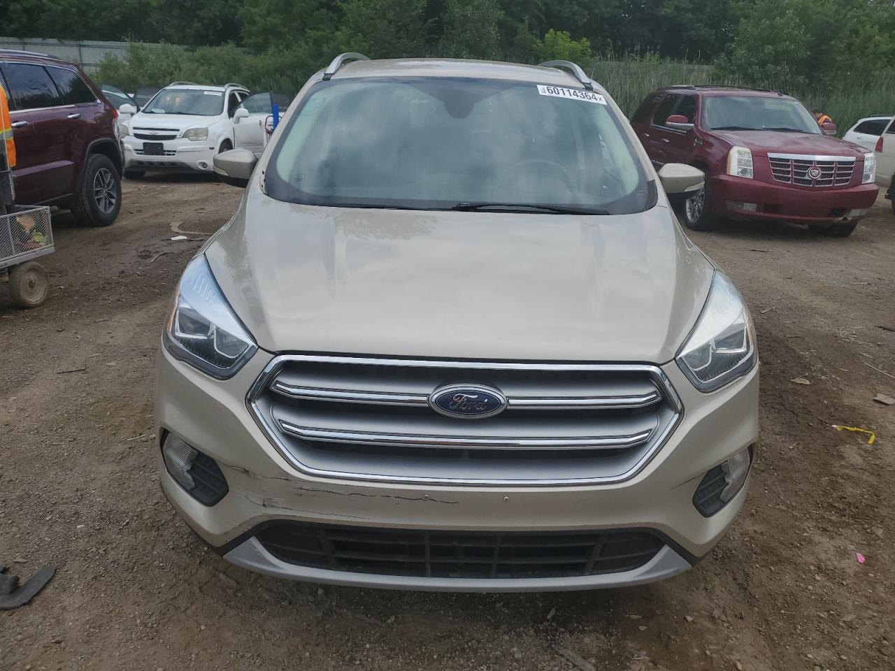 2017 Ford Escape Titanium vin: 1FMCU0J99HUD95634