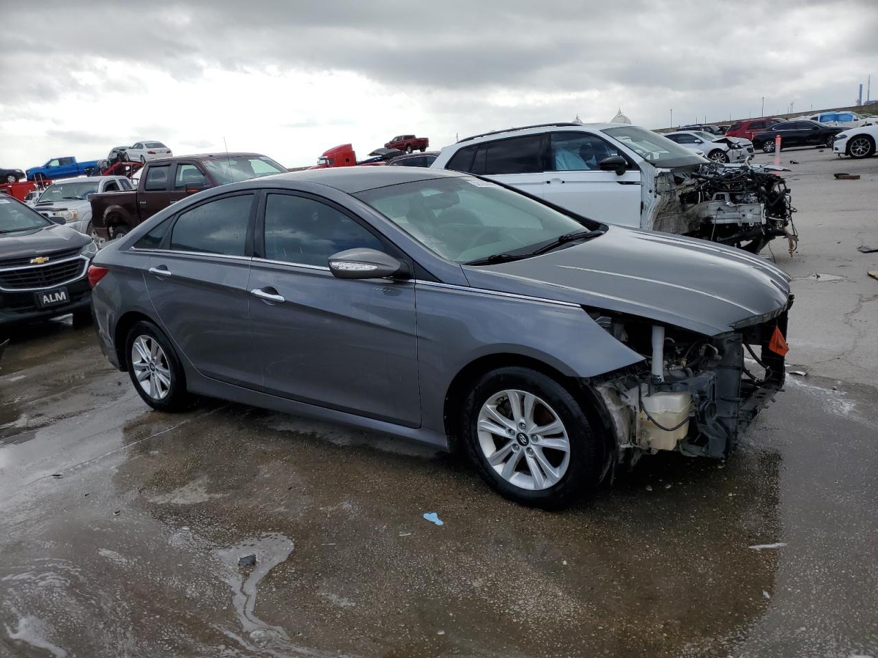 2014 Hyundai Sonata Gls vin: 5NPEB4AC1EH839066