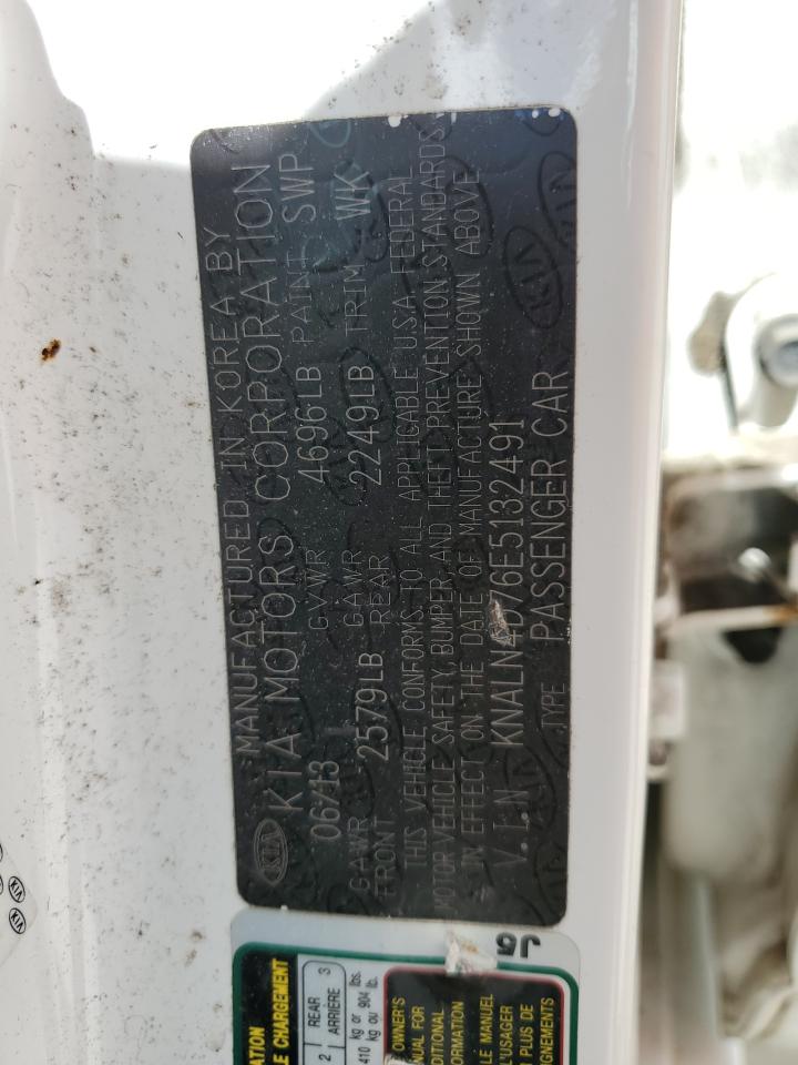 KNALN4D76E5132491 2014 Kia Cadenza Premium