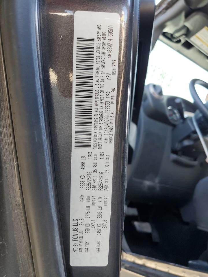 1C4AJWAG7GL302653 2016 Jeep Wrangler Sport