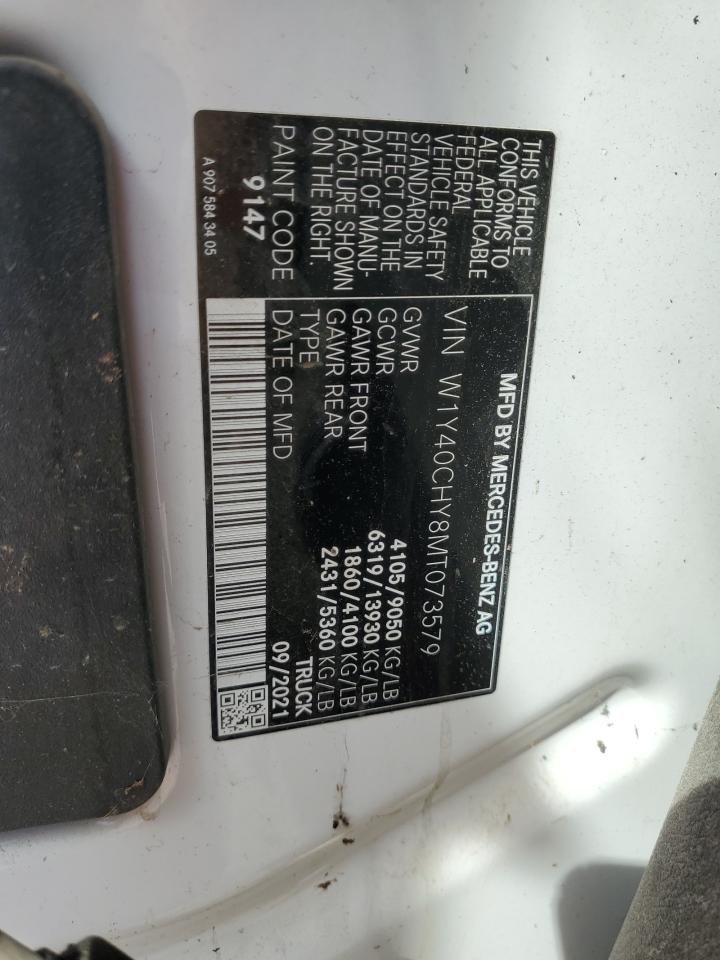 W1Y40CHY8MT073579 2021 Mercedes-Benz Sprinter 2500