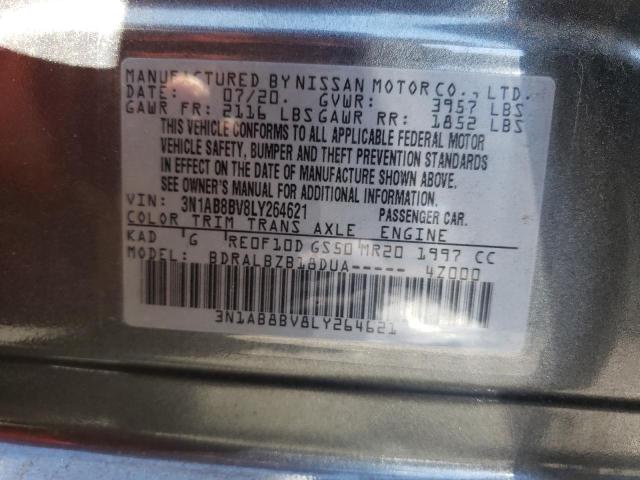 2020 NISSAN SENTRA S - 3N1AB8BV8LY264621