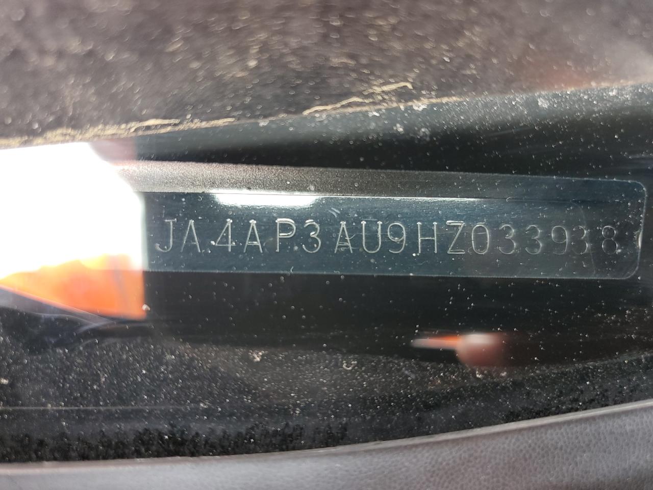 JA4AP3AU9HZ033938 2017 Mitsubishi Outlander Sport Es