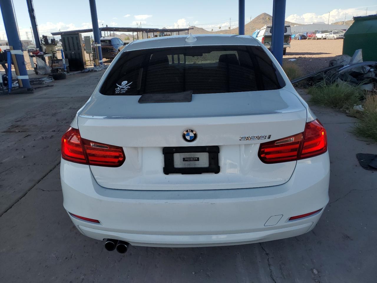 2013 BMW 328 I Sulev vin: WBA3C1C52DF436611