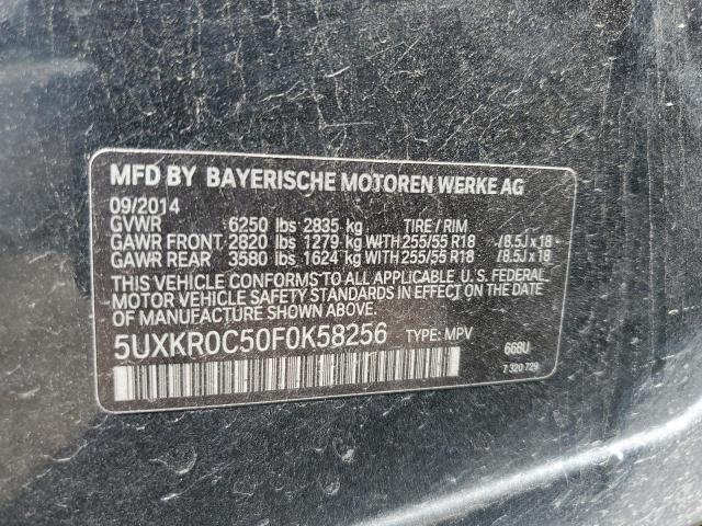 2015 BMW X5 XDRIVE3 - 5UXKR0C50F0K58256