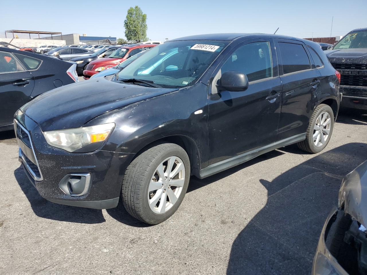 2015 Mitsubishi Outlander Sport Es vin: 4A4AP3AU3FE051693