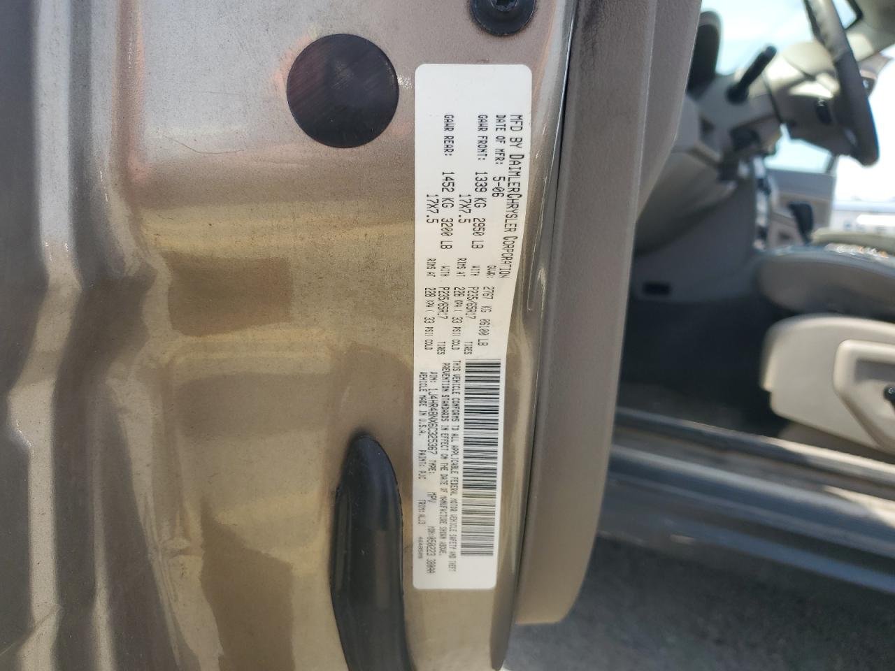 1J4HR48NX6C325367 2006 Jeep Grand Cherokee Laredo