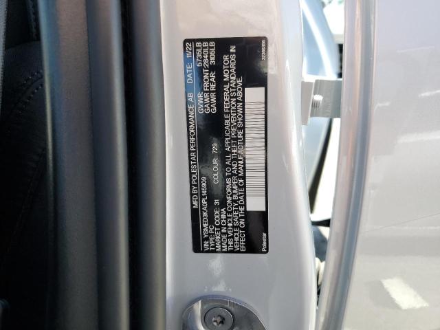 2023 Polestar 2 VIN: YSMED3KA0PL145909 Lot: 59524894