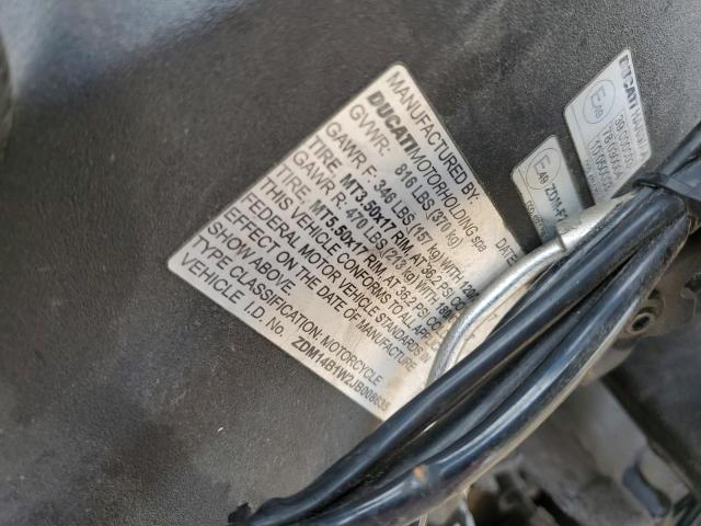 2018 DUCATI SUPERBIKE ZDM14B1W2JB008635