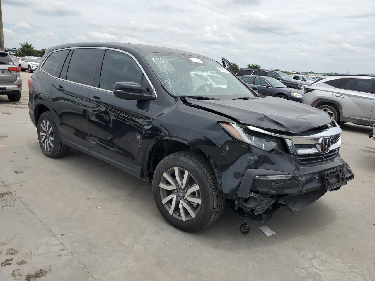 2022 Honda Pilot Exl vin: 5FNYF5H53NB038992