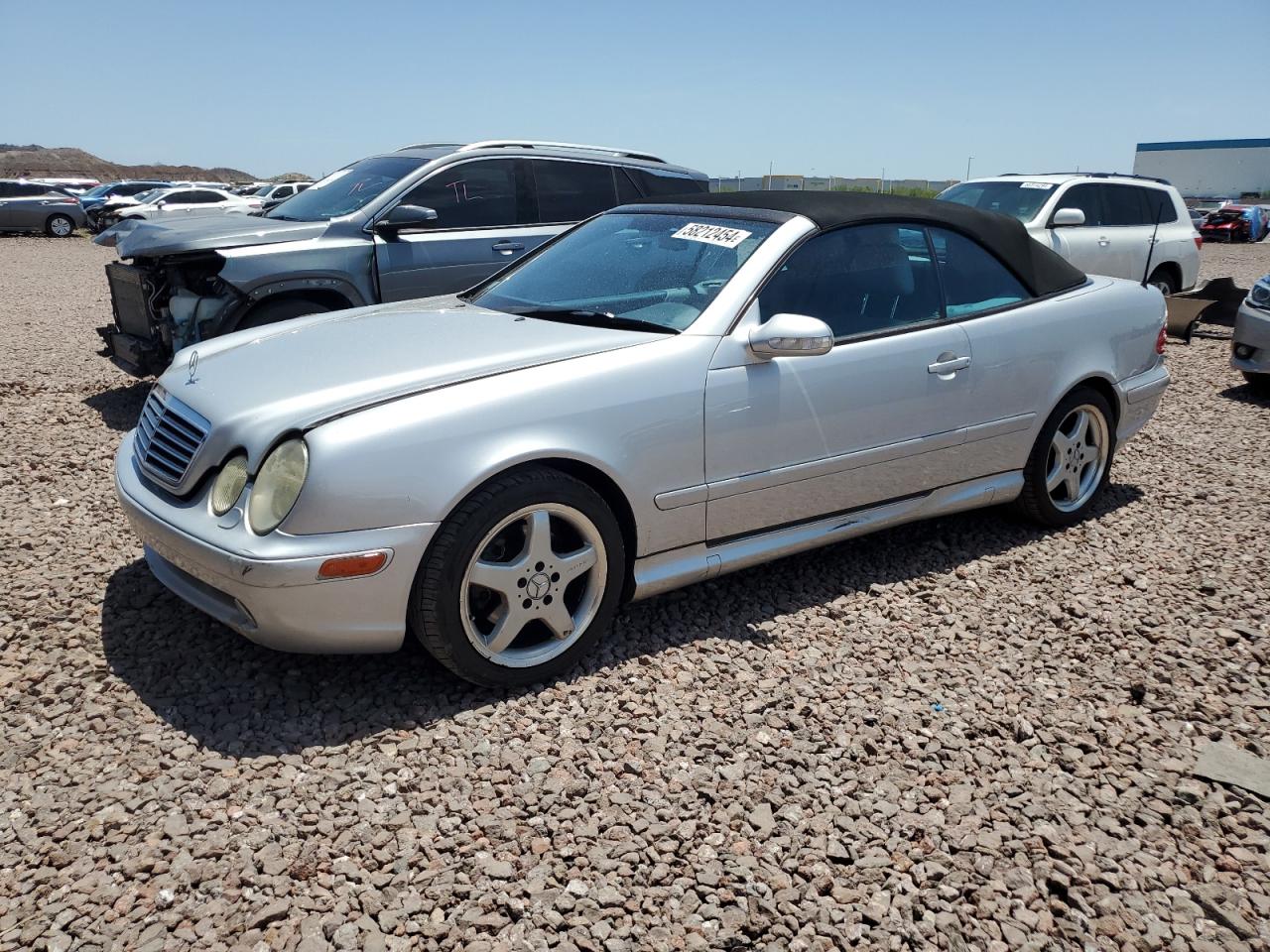 WDBLK70G23T137584 2003 Mercedes-Benz Clk 430