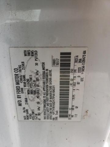 2007 Ford Ranger VIN: 1FTYR10D17PA19031 Lot: 60095104