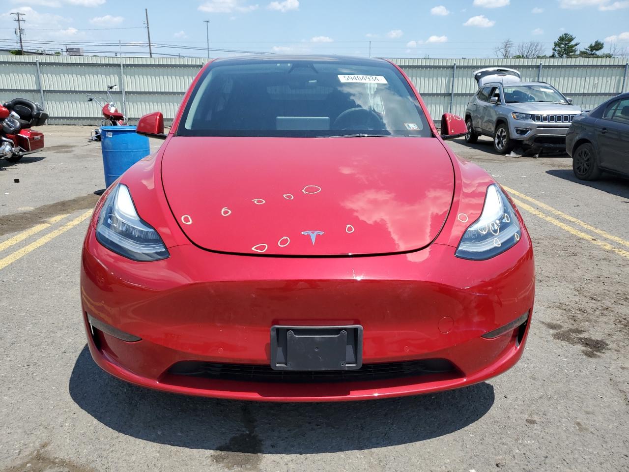 7SAYGDEE1NF459804 2022 Tesla Model Y