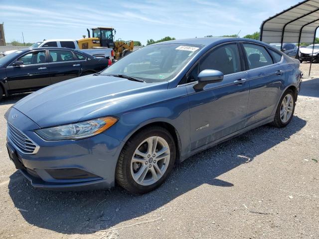 VIN 3FA6P0LU9JR138485 2018 Ford Fusion, Se Hybrid no.1