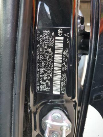 2016 Toyota Prius C VIN: JTDKDTB33G1125097 Lot: 57263294