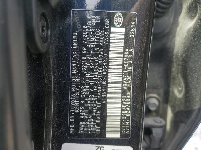 VIN 4T1B11HK3JU061320 2018 Toyota Camry, L no.12