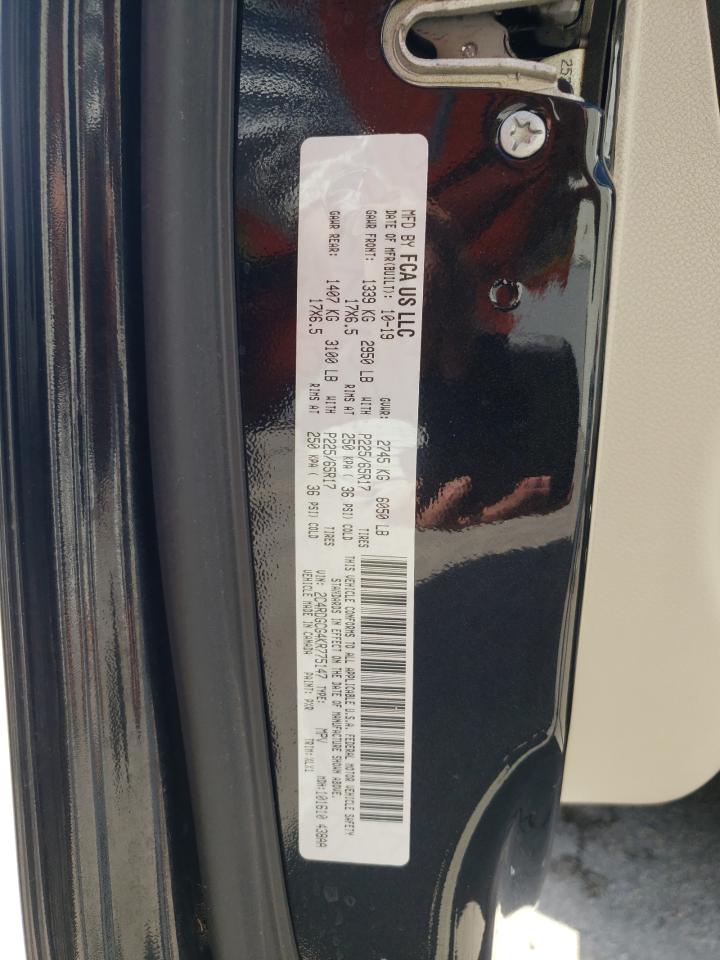 2C4RDGCG4KR775147 2019 Dodge Grand Caravan Sxt