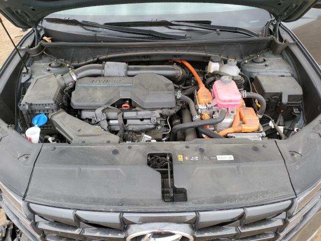 2022 Hyundai Tucson Blue VIN: KM8JBCA13NU083684 Lot: 58461264