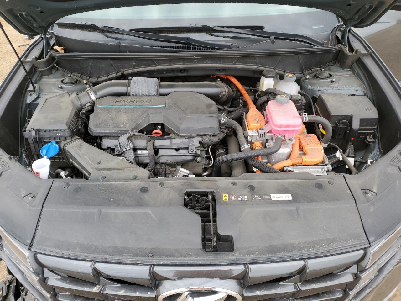 KM8JBCA13NU083684 2022 Hyundai Tucson Blue