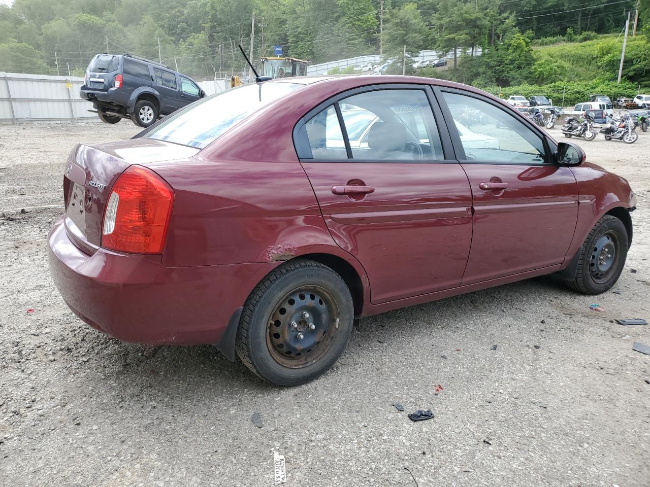 KMHCN46C18U235885 2008 Hyundai Accent Gls