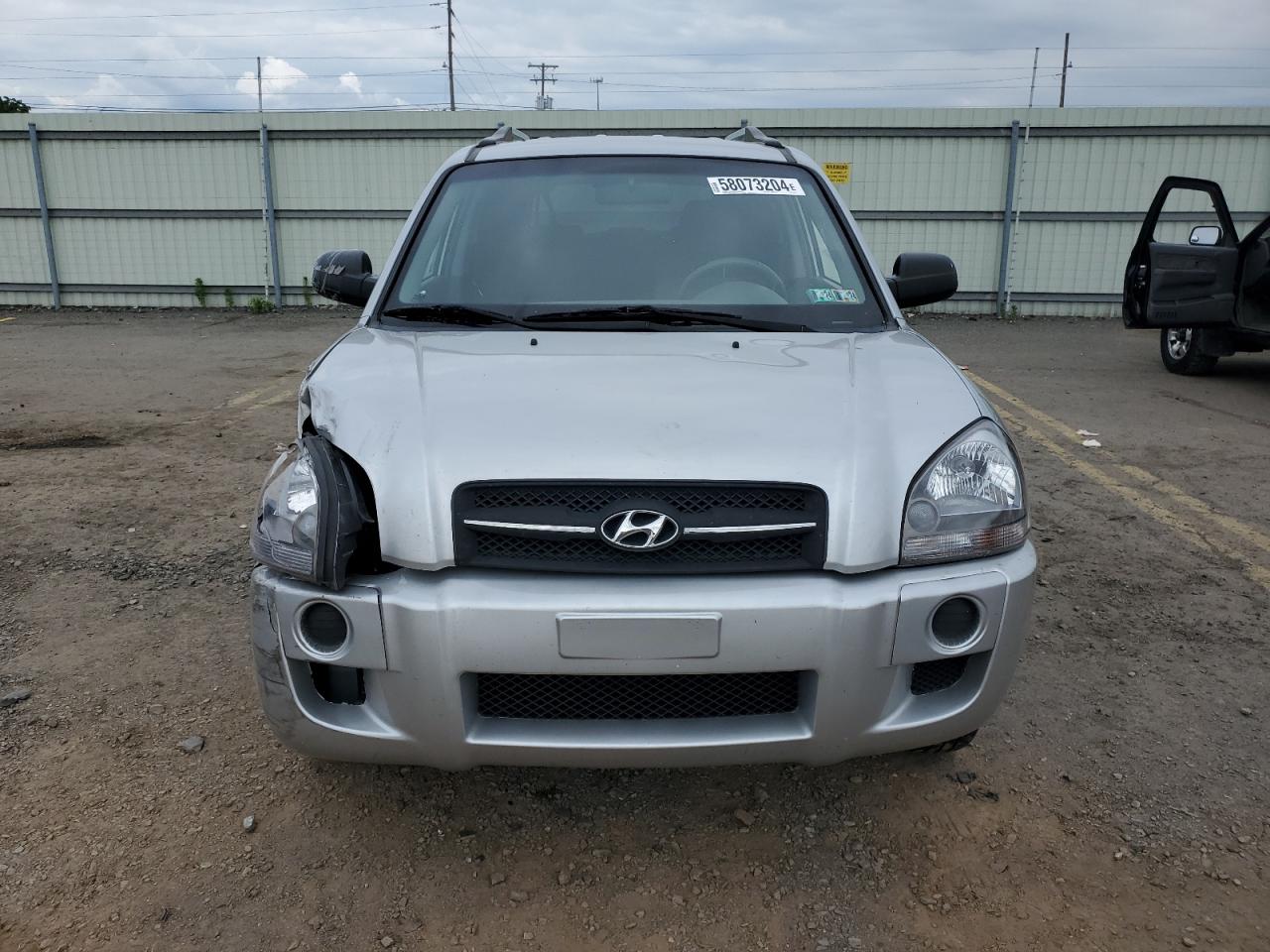 KM8JM12B57U551827 2007 Hyundai Tucson Gls