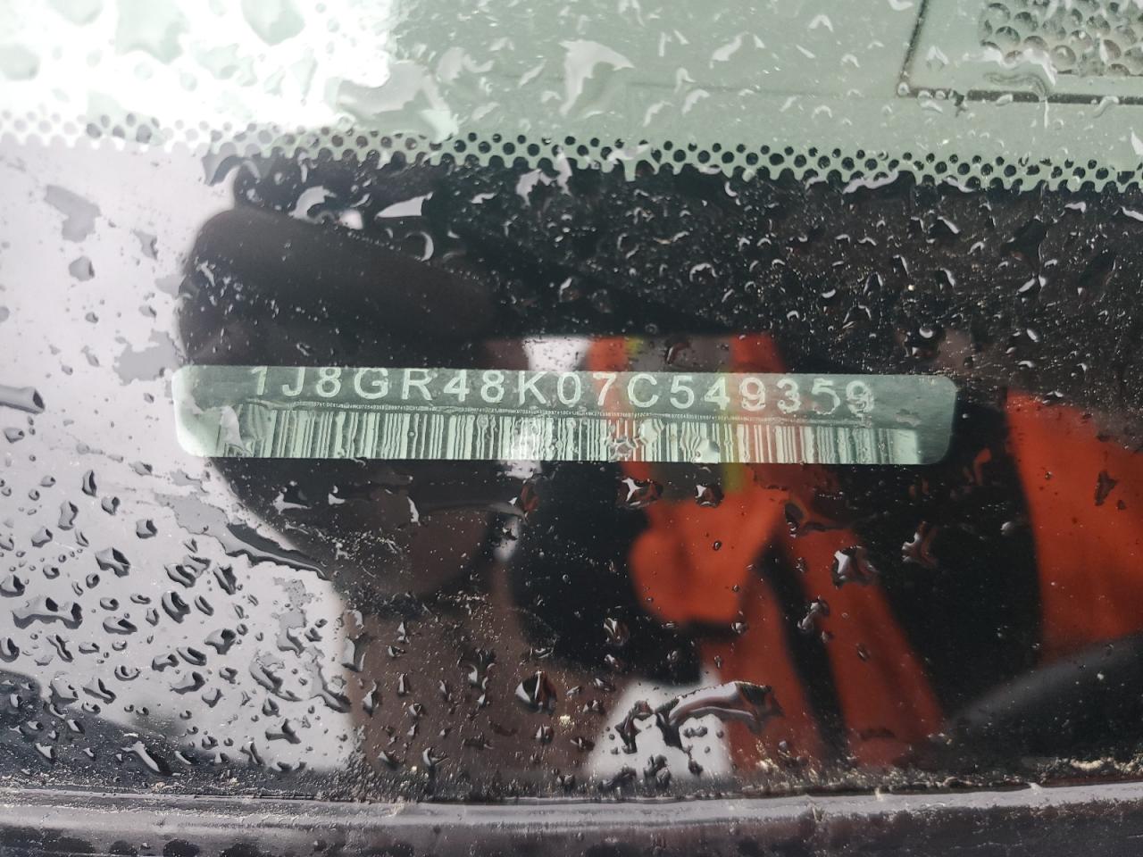 1J8GR48K07C549359 2007 Jeep Grand Cherokee Laredo