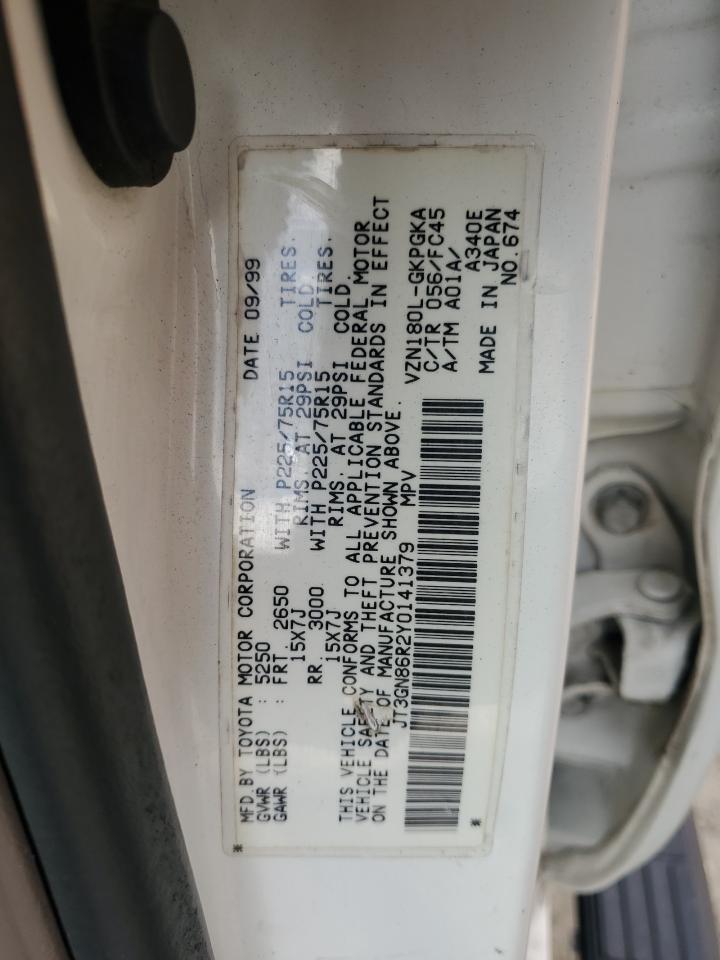 JT3GN86R2Y0141379 2000 Toyota 4Runner Sr5