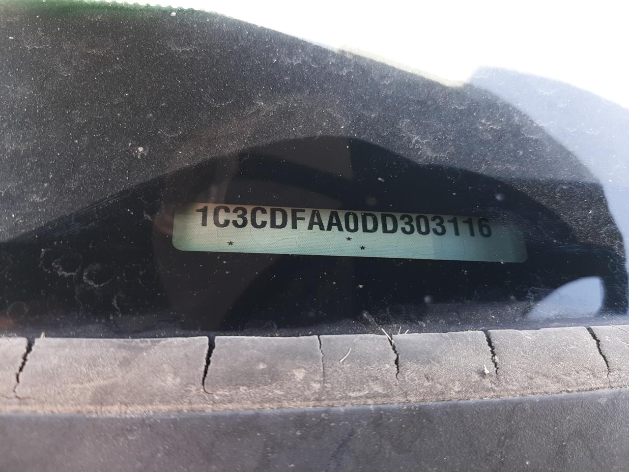 1C3CDFAA0DD303116 2013 Dodge Dart Se