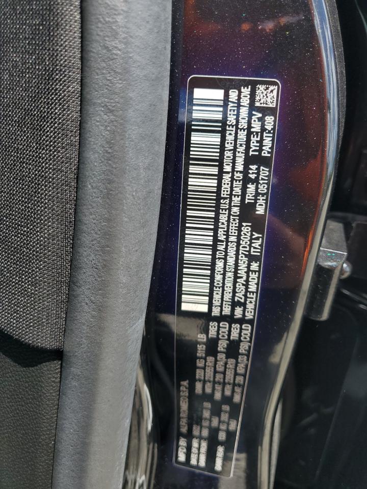 ZASPAJAN5P7D50261 2023 Alfa Romeo Stelvio Sprint